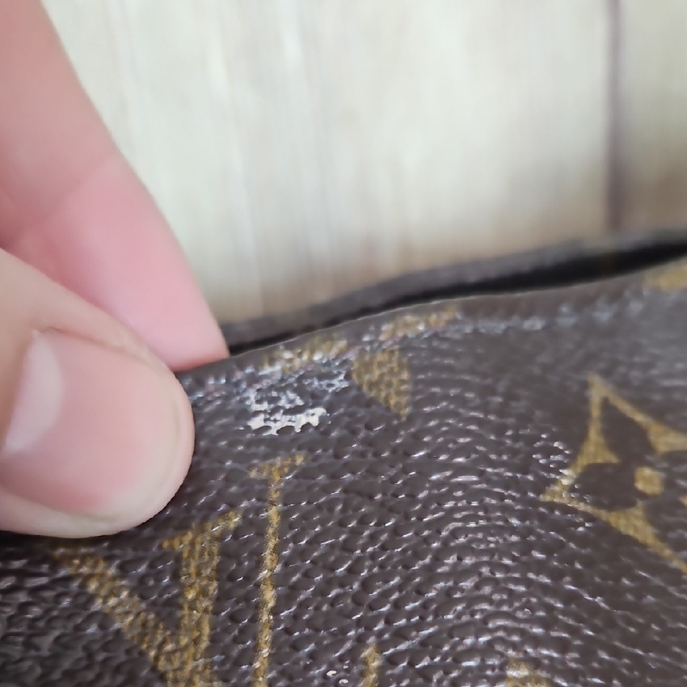 LOUIS VUITTON Looping Monogram Shoulder Bag Brown - Picture 9 of 16